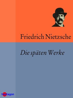 cover image of Die späten Werke